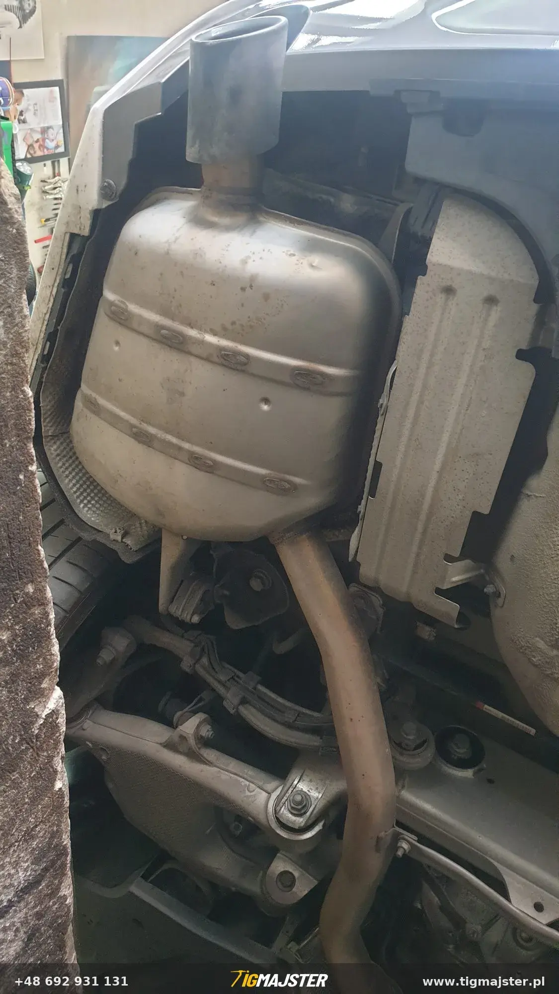 Aktywny wydech końcowy BMW 640I — Układy wydechowe