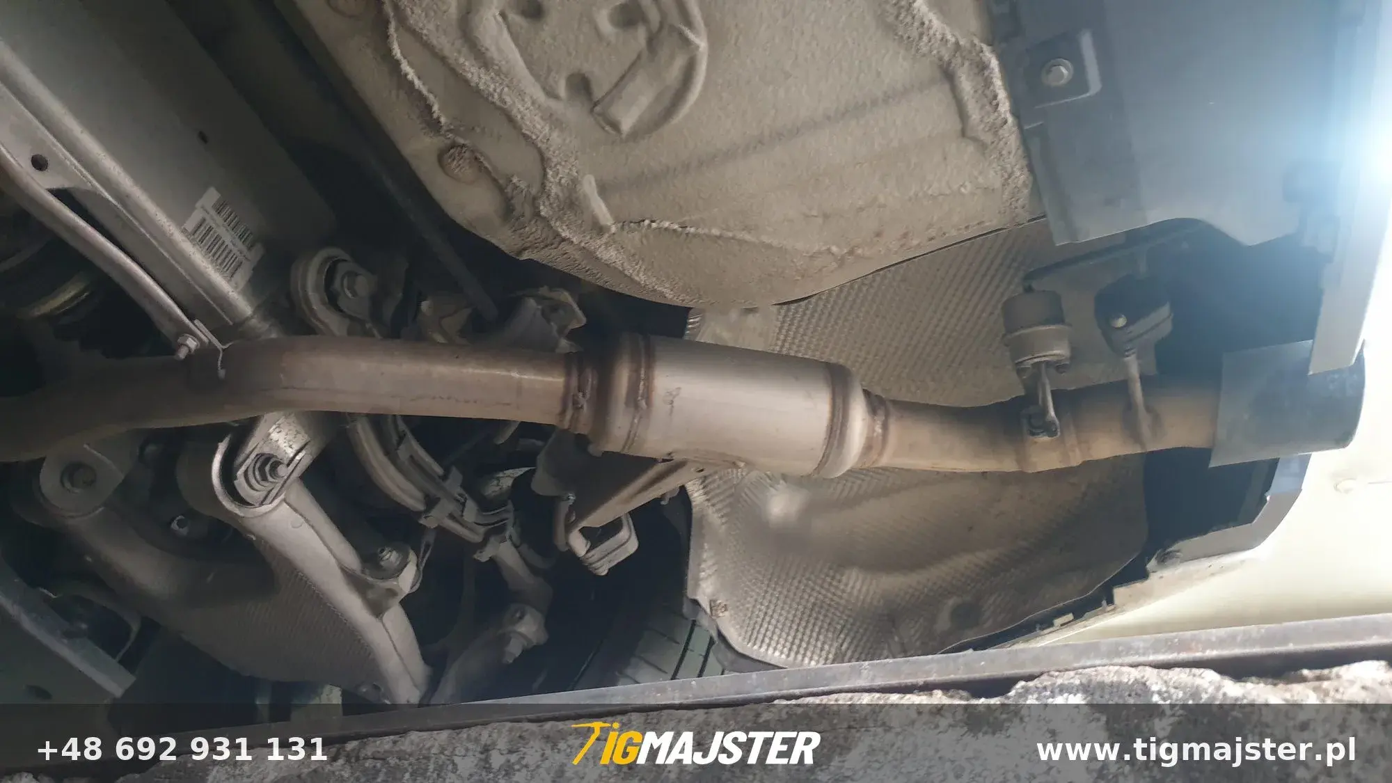 Aktywny wydech końcowy BMW 640I — Układy wydechowe