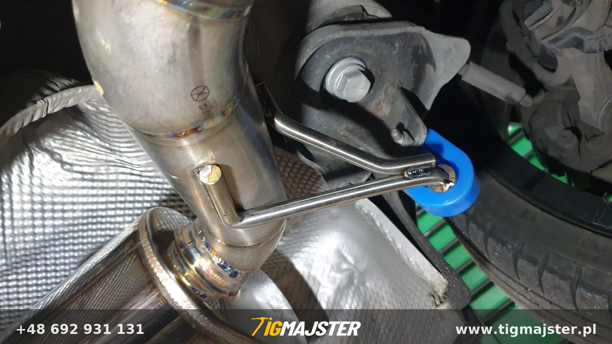 Aktywny wydech końcowy BMW 640I — Układy wydechowe