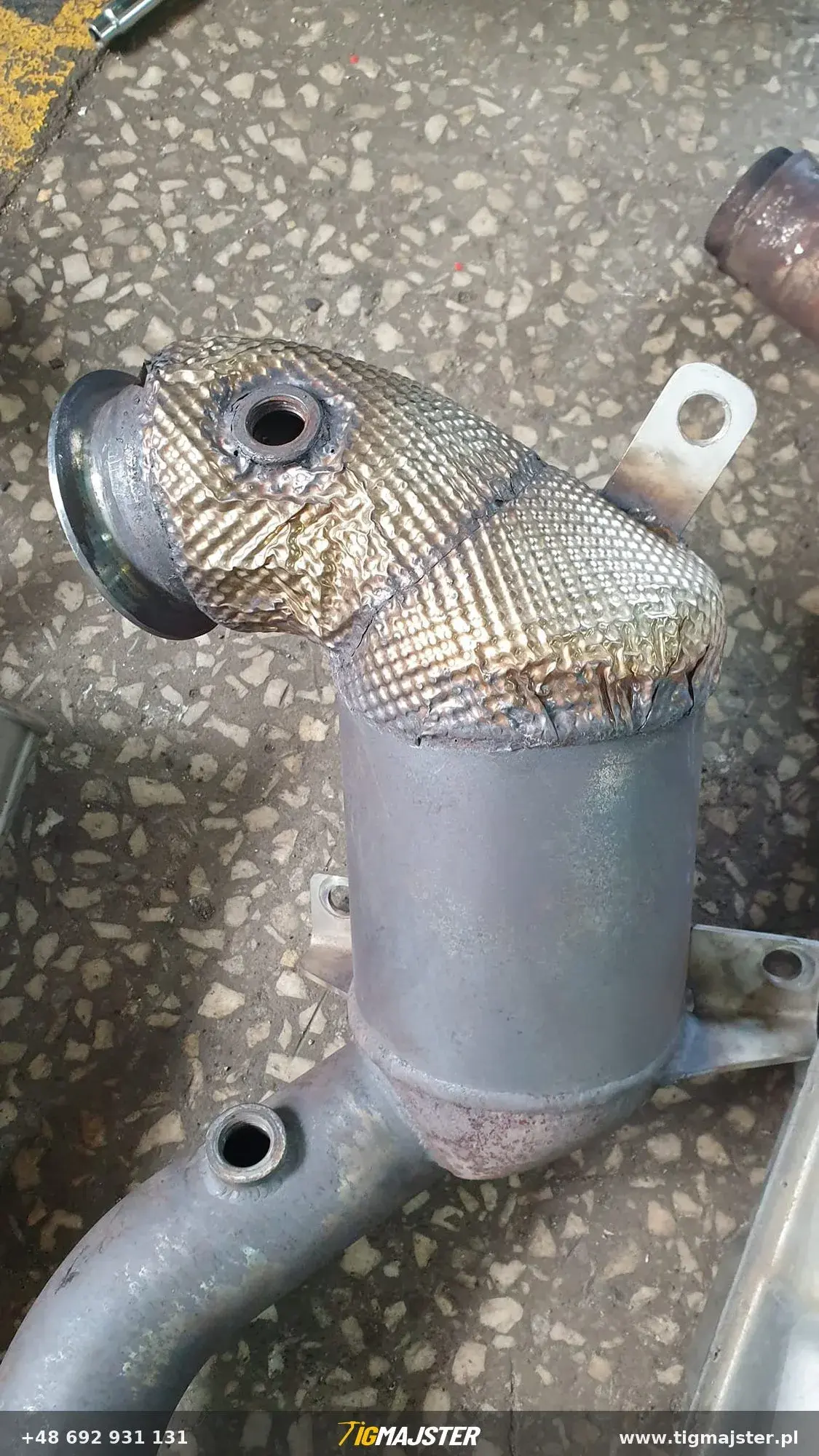 Nierdzewny układ wydechowy Audi A3 — Układy wydechowe