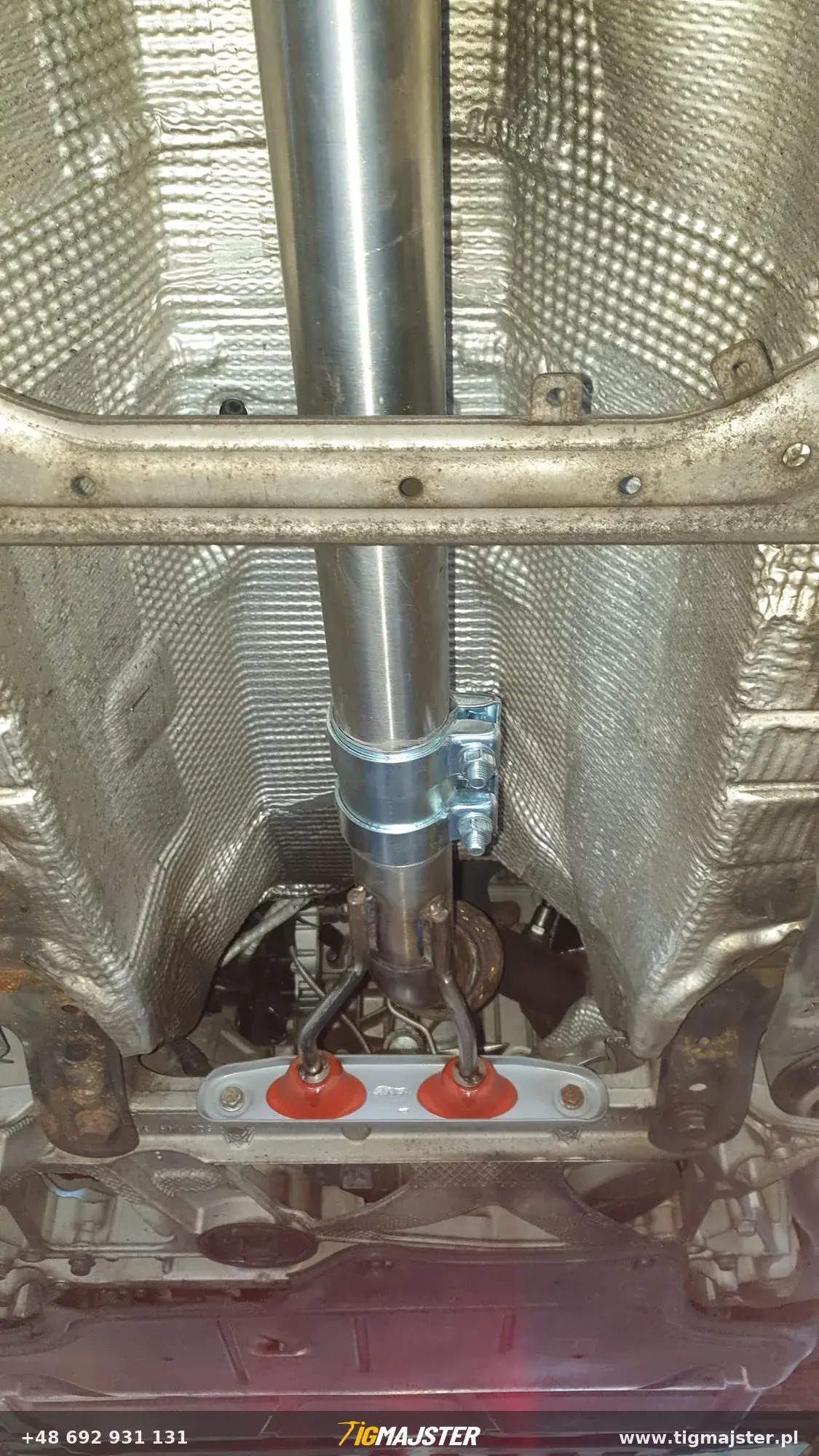 Nierdzewny układ wydechowy Audi A3 — Układy wydechowe