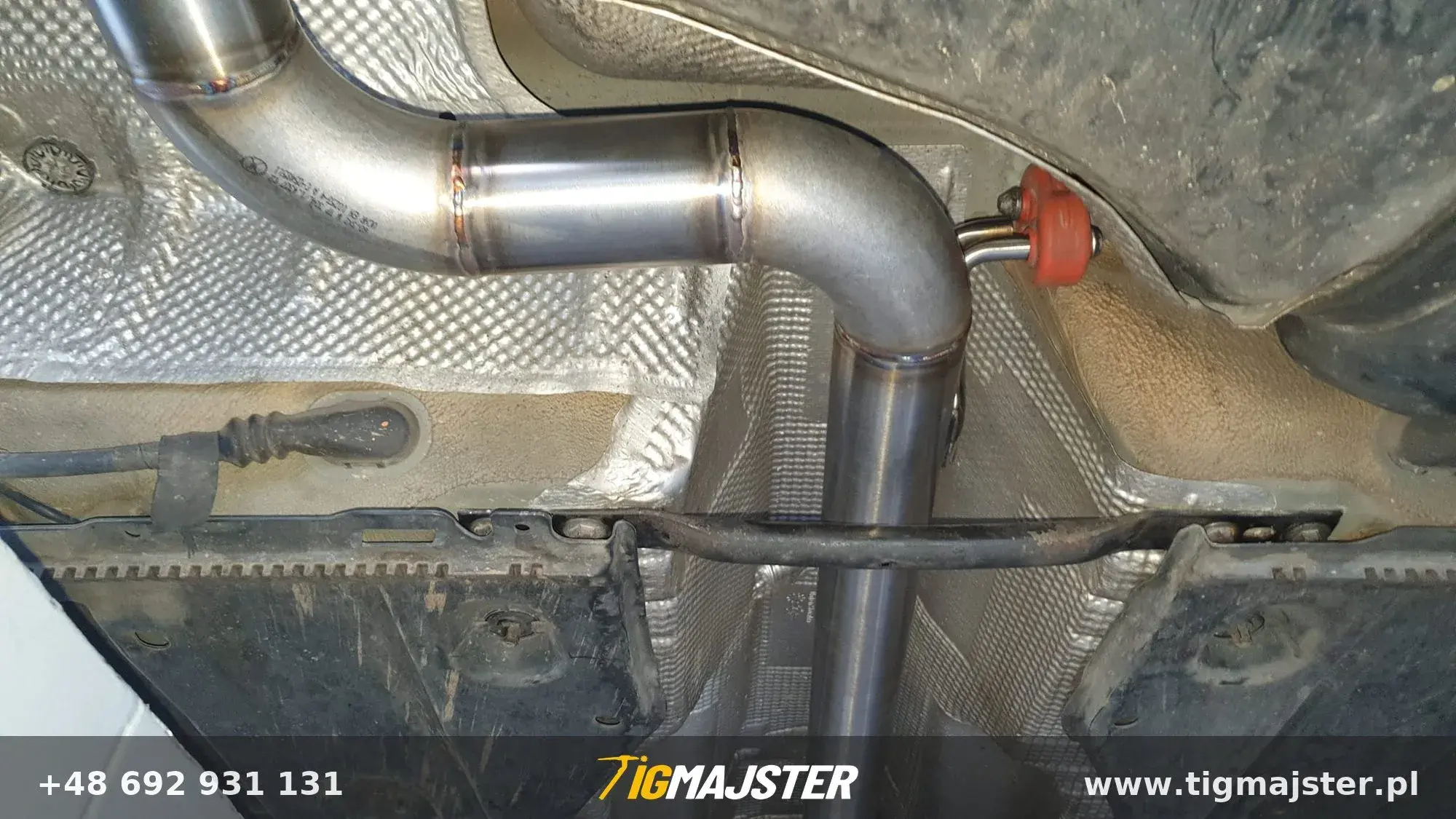 Nierdzewny układ wydechowy Audi A3 — Układy wydechowe