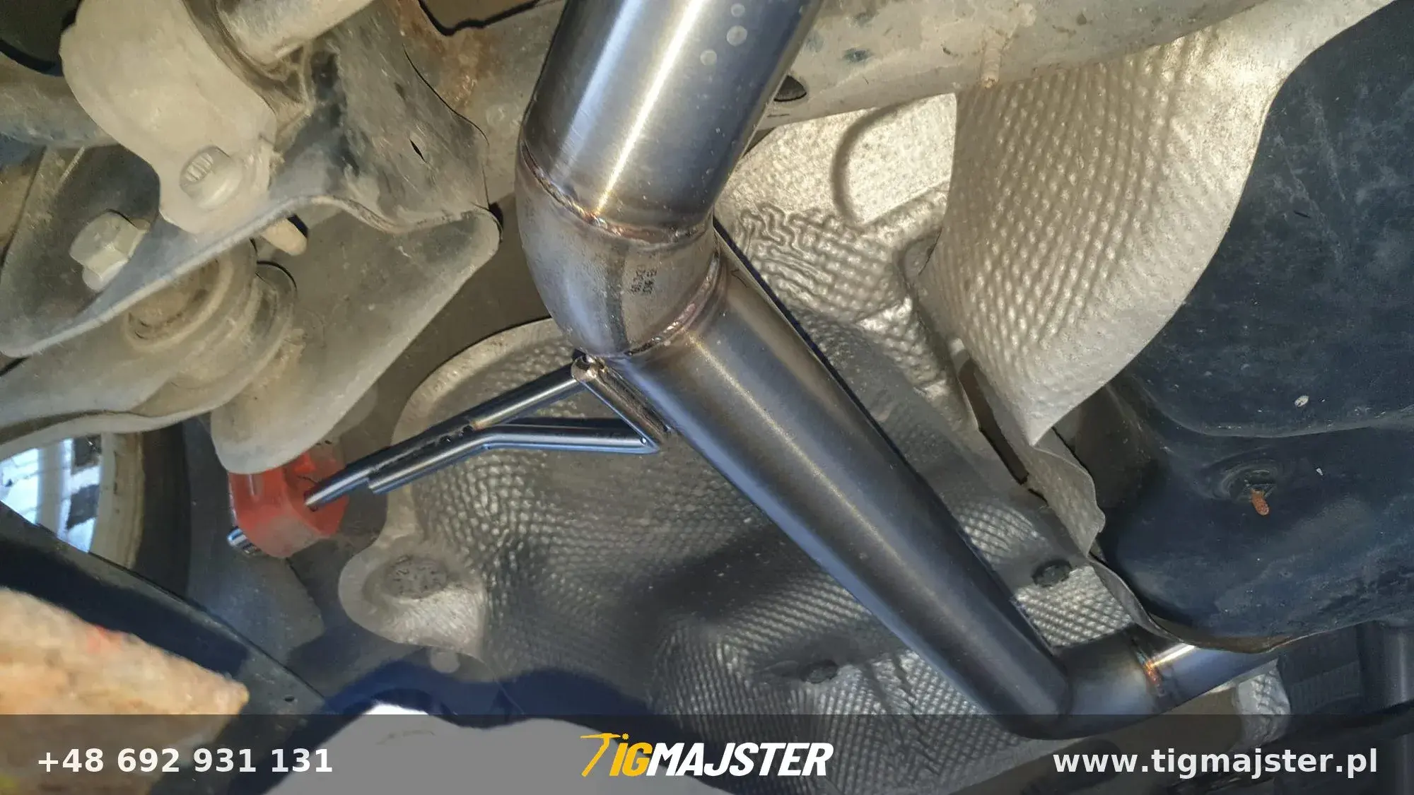 Nierdzewny układ wydechowy Audi A3 — Układy wydechowe