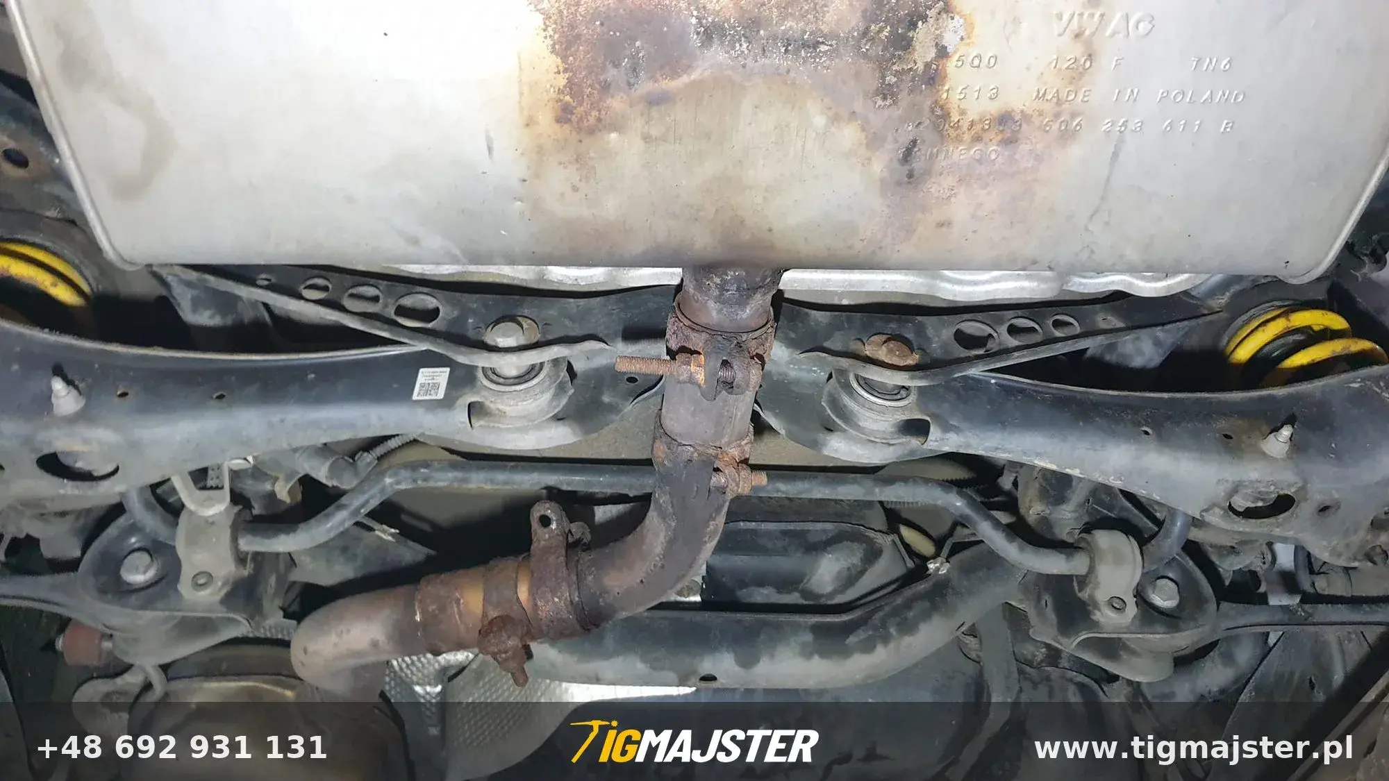 Nierdzewny układ wydechowy Audi A3 — Układy wydechowe