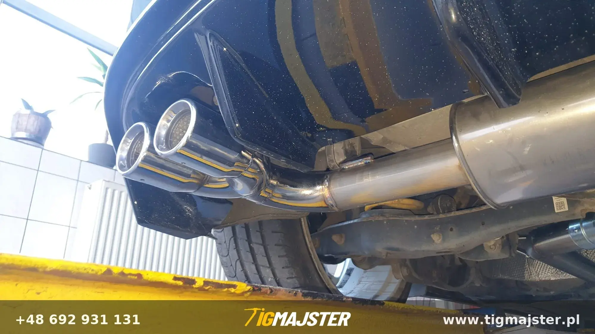 Nierdzewny układ wydechowy Audi A3 — Układy wydechowe