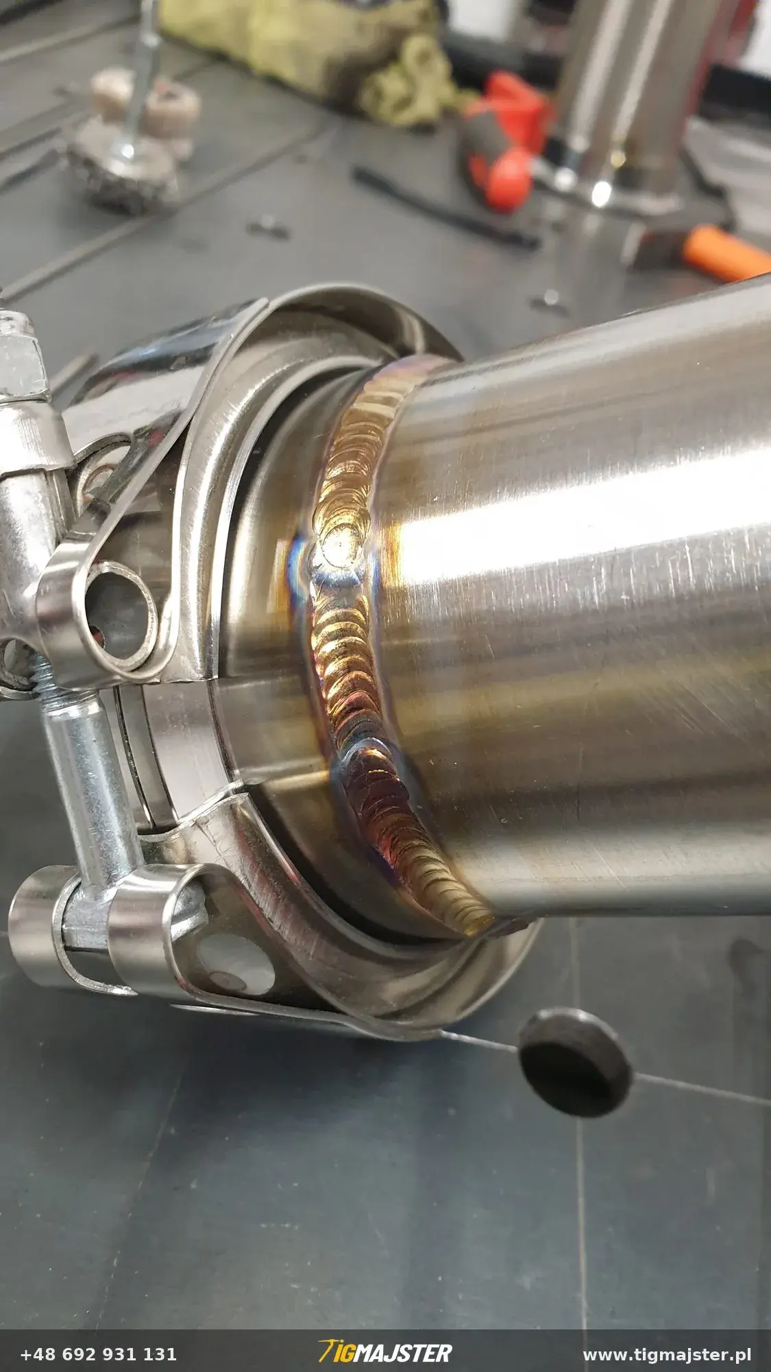 Nierdzewny układ wydechowy Volkswagen Jetta mk2 1.8T — Układy wydechowe