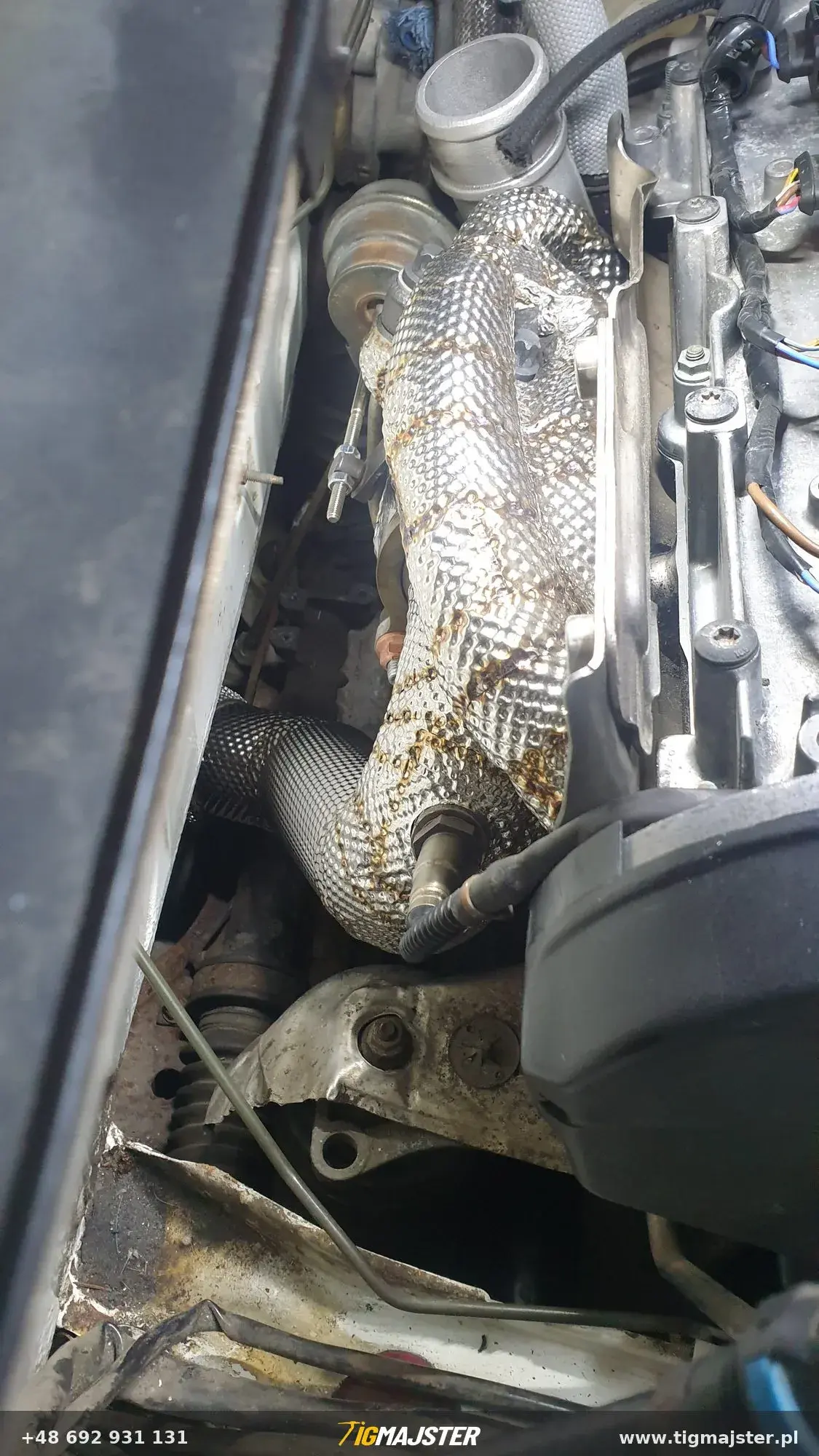 Nierdzewny układ wydechowy Volkswagen Jetta mk2 1.8T — Układy wydechowe