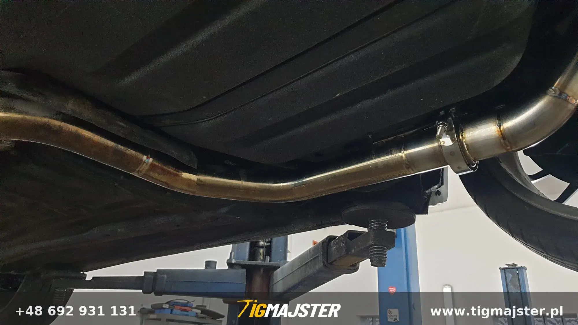 Tłumik końcowy z nierdzewki Honda CRX — Układy wydechowe