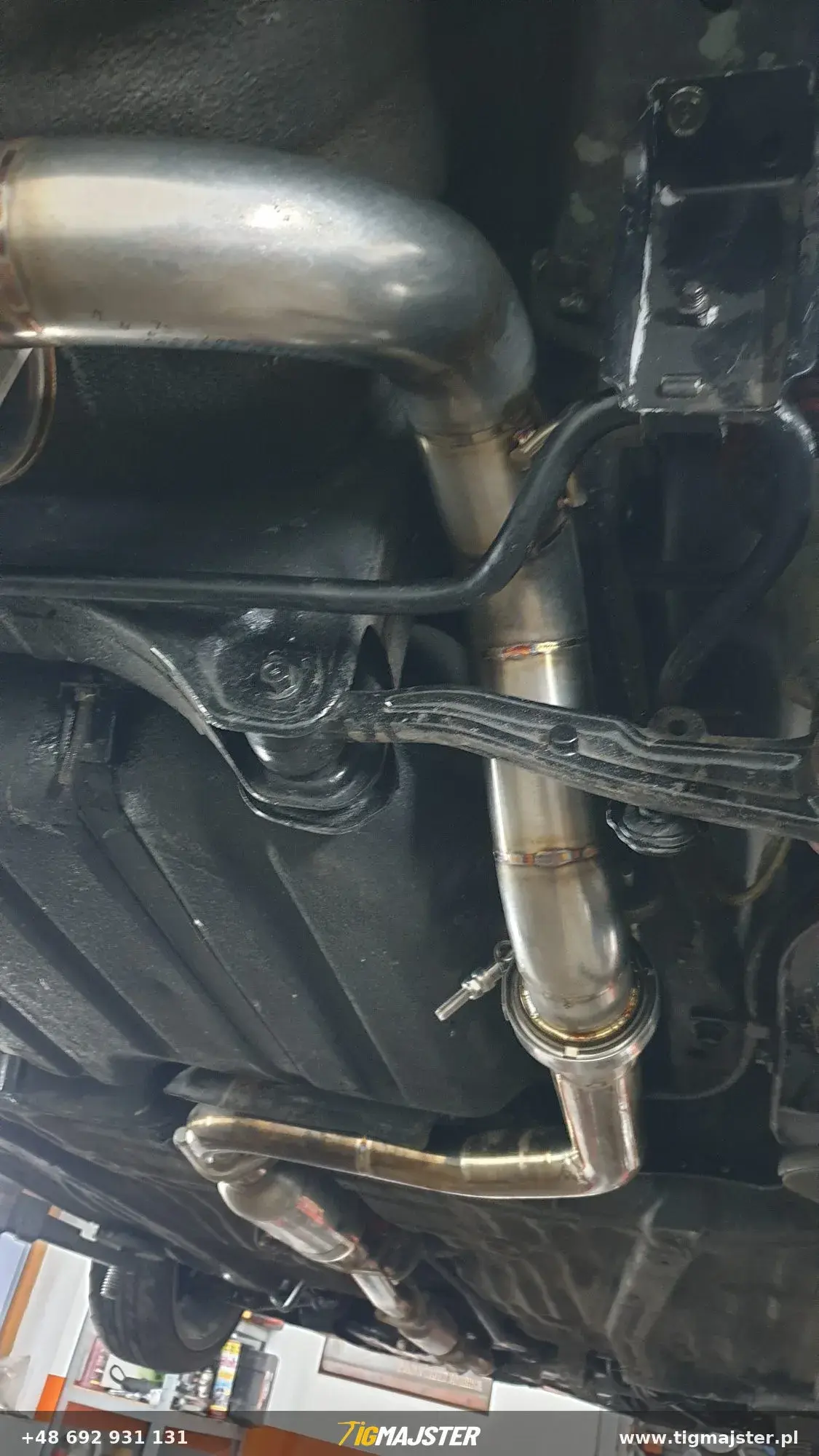 Tłumik końcowy z nierdzewki Honda CRX — Układy wydechowe