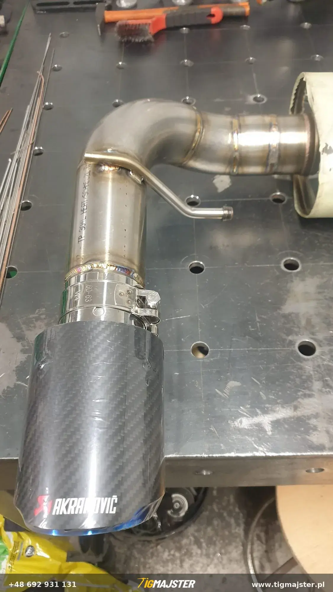 Tłumik końcowy ze stali nierdzewnej Honda CRX — Układy wydechowe