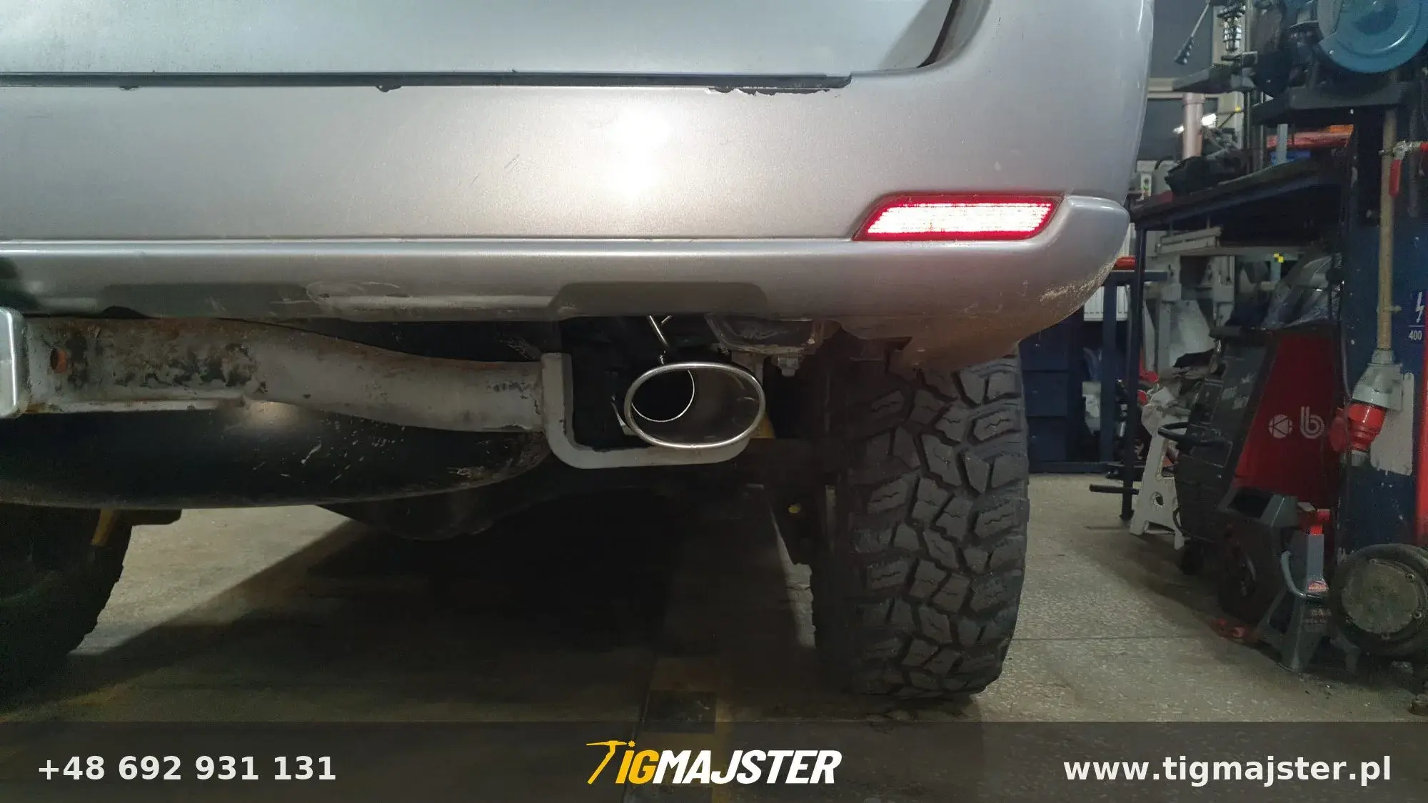 Wydech nierdzewny Toyota Sequoia 4.7 V8 — Układy wydechowe