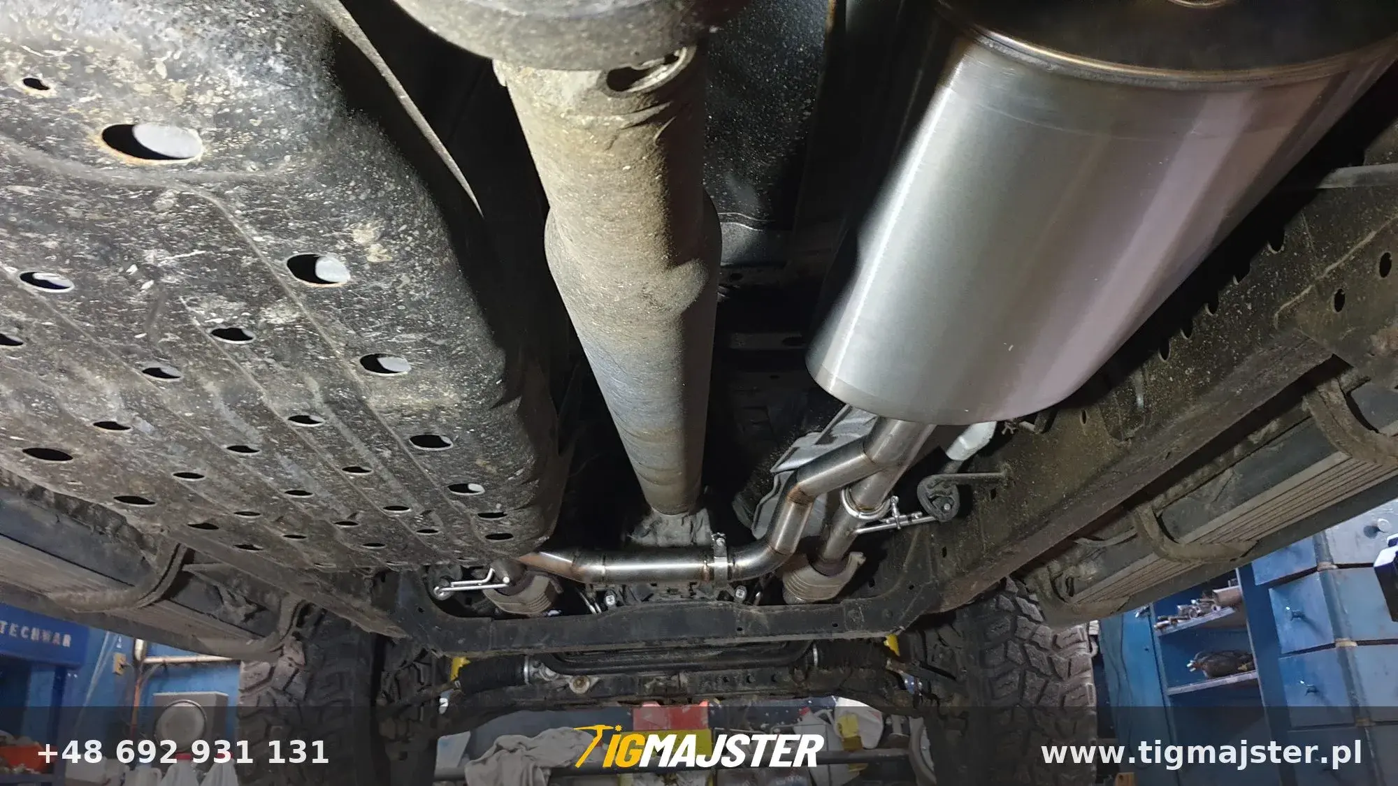 Wydech nierdzewny Toyota Sequoia 4.7 V8 — Układy wydechowe