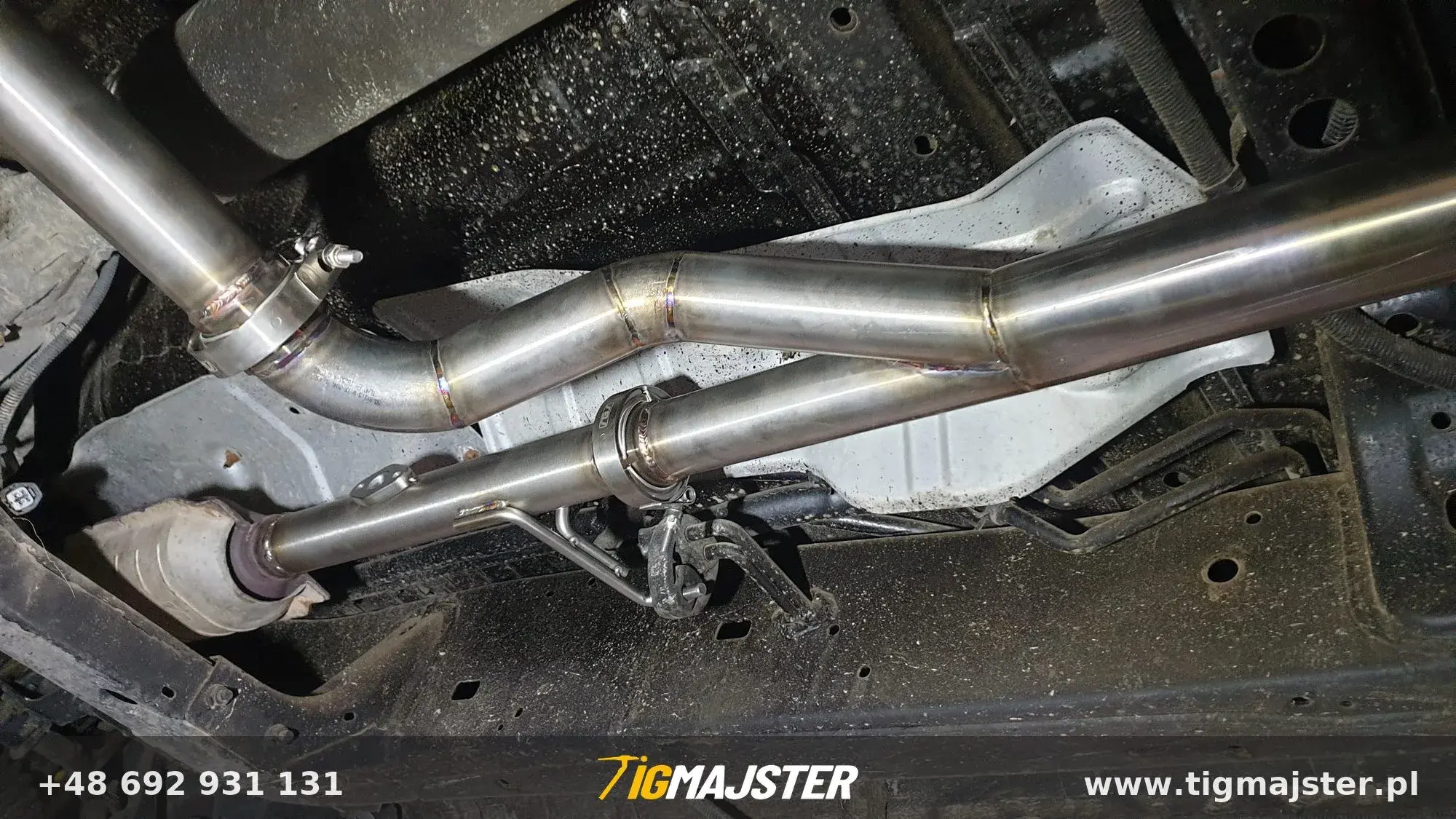 Wydech nierdzewny Toyota Sequoia 4.7 V8 — Układy wydechowe