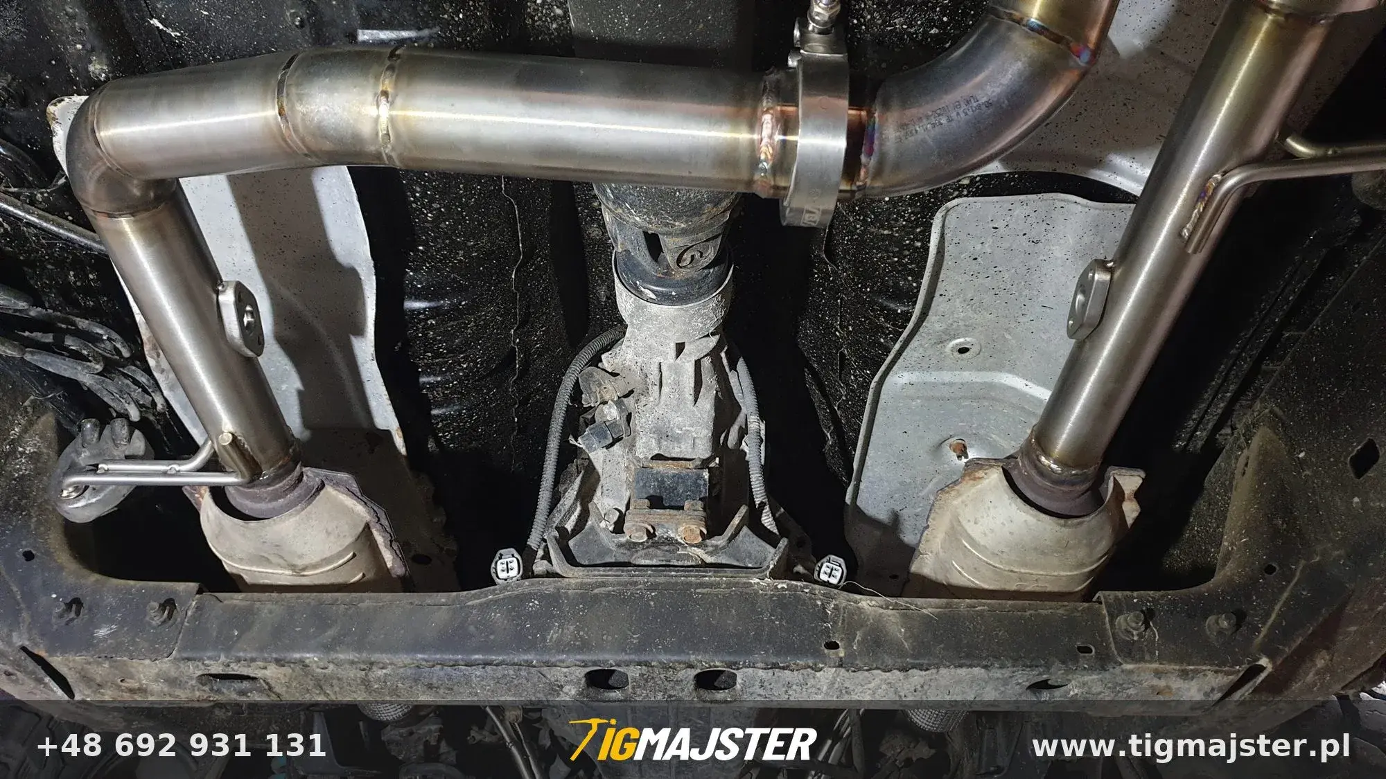 Wydech nierdzewny Toyota Sequoia 4.7 V8 — Układy wydechowe